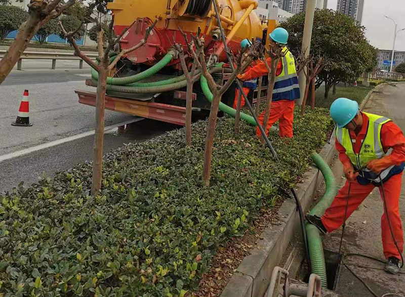 清水河市政管道清淤